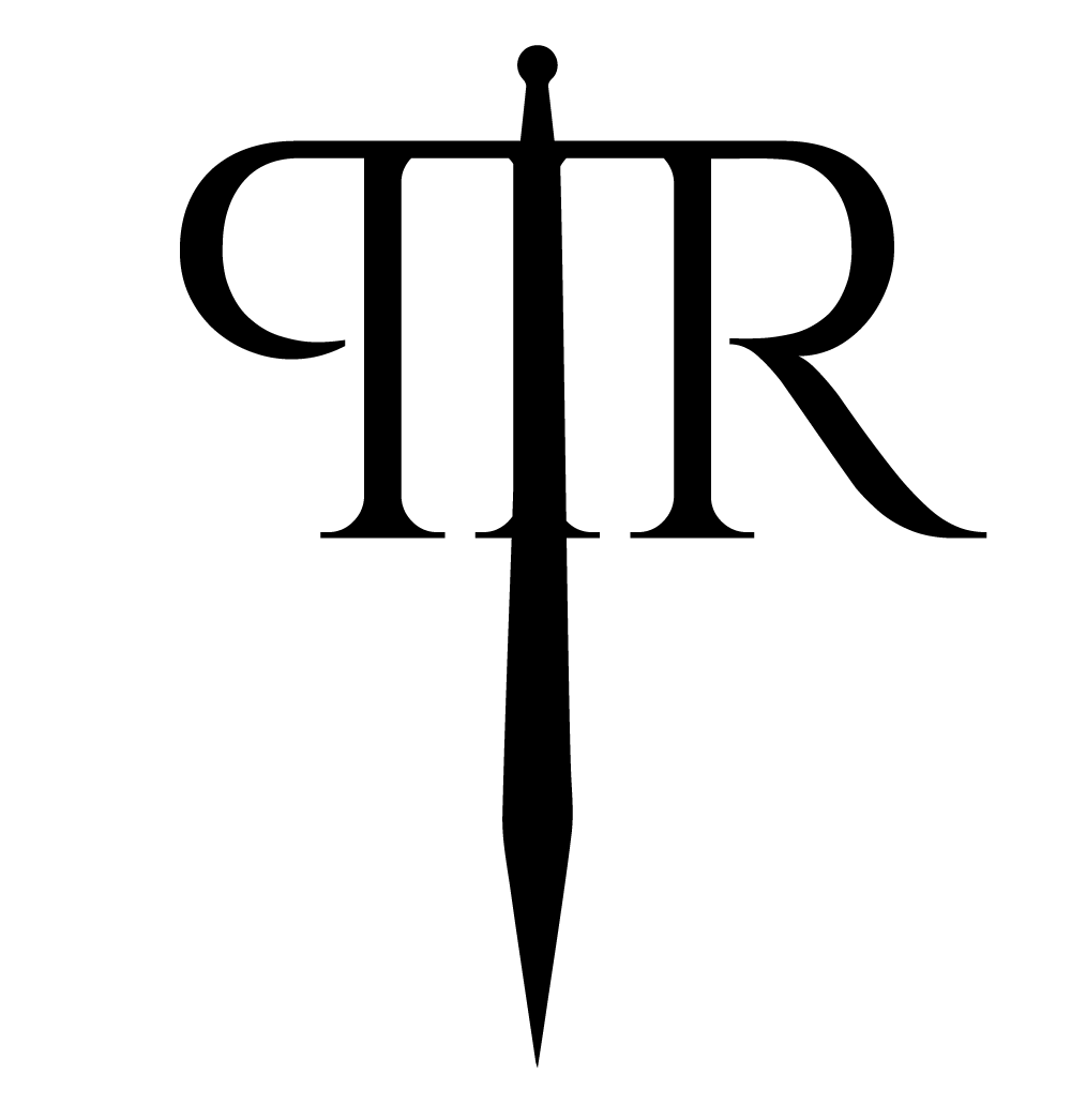 RR logo 3 x 2.5 vinyl magnet